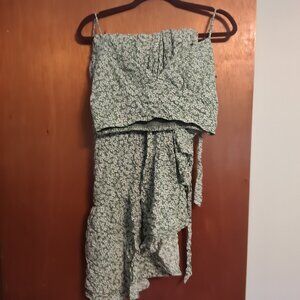 Lulus Summer Romance Two-Piece Midi Dress